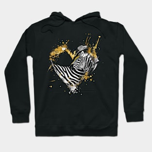 Zebra Social Behavior Hoodie